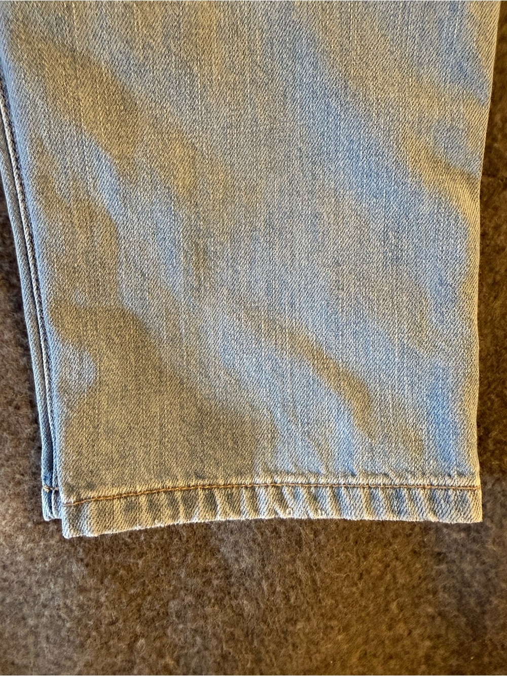 Brunello Cucinelli Light Blue Traditional fit denim - Picture 3 of 6